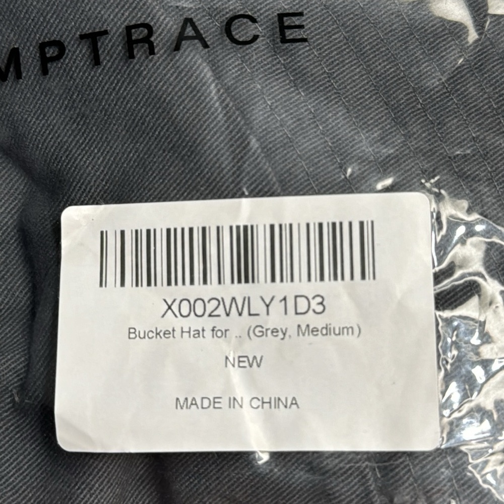 Camptrace Bucket Hat Grey NWT Women’s or Men’s Unisex Sz Medium - Picture 5 of 6
